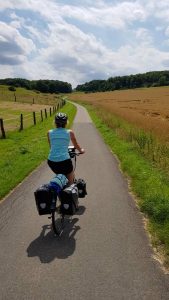 De R1 Radweg koerst dwars door het Teutoburger wald