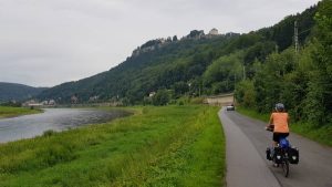 En verder langs de Elbe richting Tsjechië 