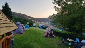 Fenomenaal uitzicht vanaf de camping Konigstein 