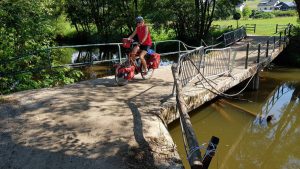 Niet elk stukje weg is even goed onderhouden......