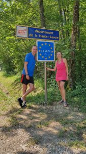 Op de Franse grens, op weg naar Seyssel