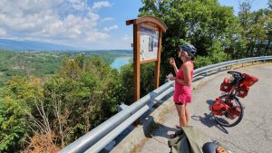 de Vuache is zwaar in de volle zon, maar wel prachtig!